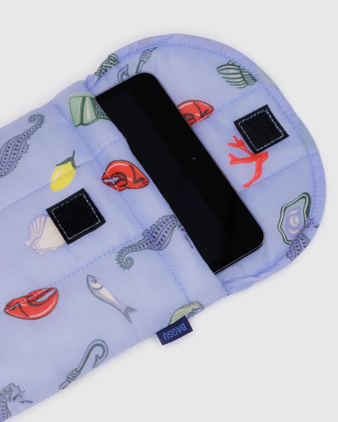 Baggu Puffy Tablet Sleeve- Sea Charms
