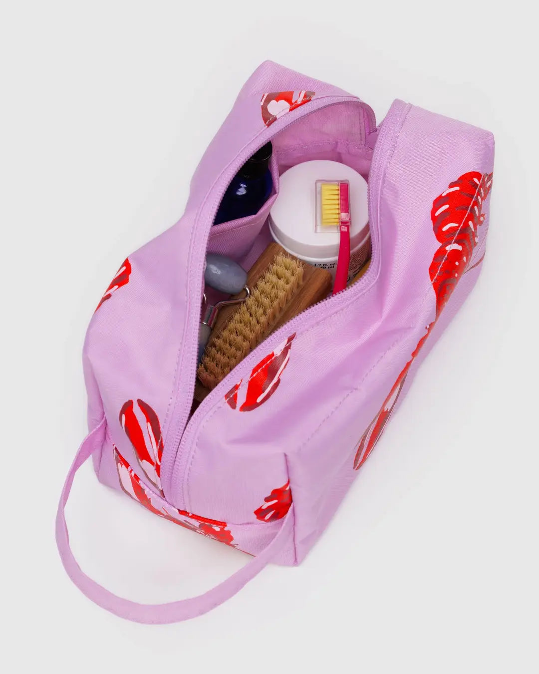 Baggu Dopp Kit- Pink Lobster