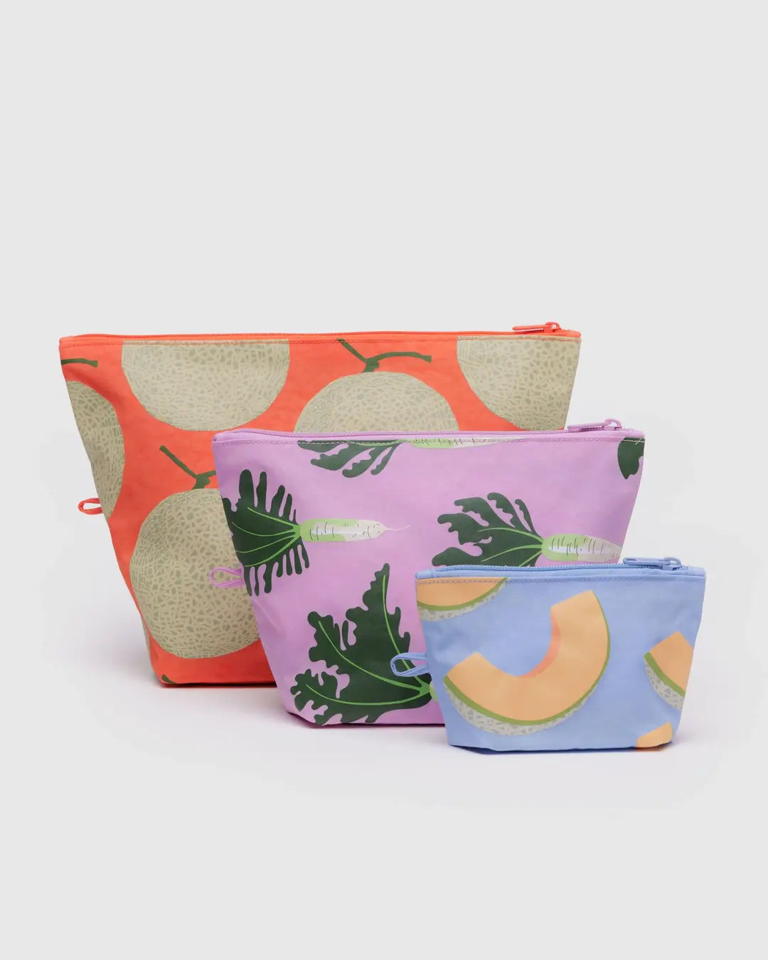 Baggu Go Pouch Set- Japanese Produce