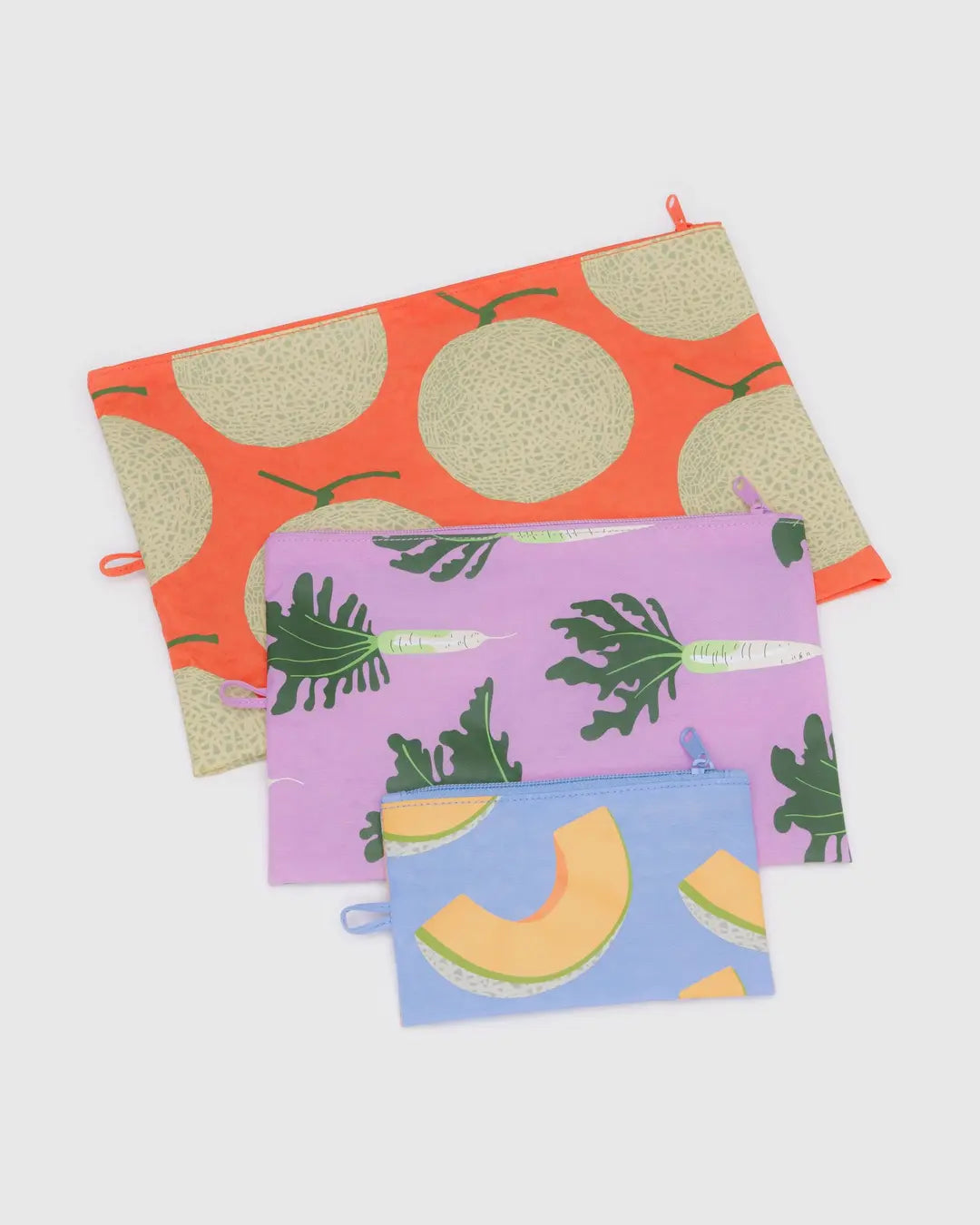 Baggu Go Pouch Set- Japanese Produce