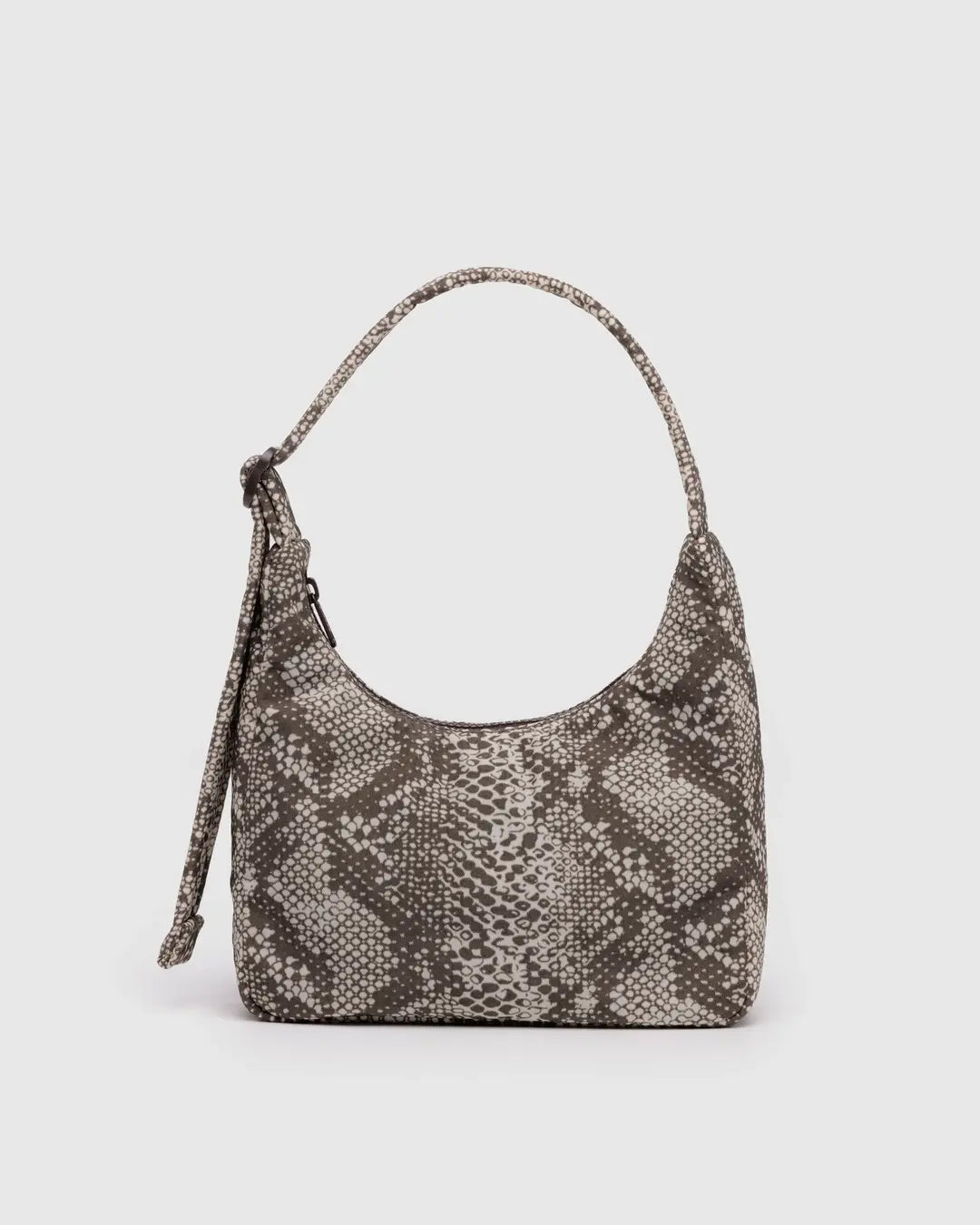 Baggu Mini Nylon Shoulder Bag-Snakeskin