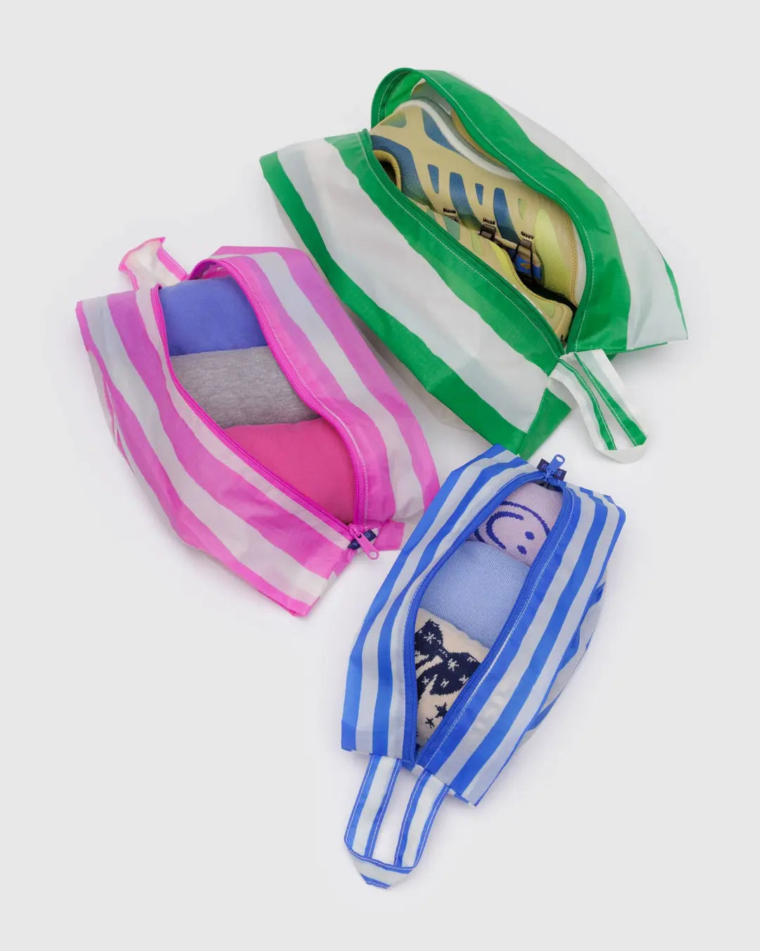 Baggu 3D Zip Set- Painted Stripe