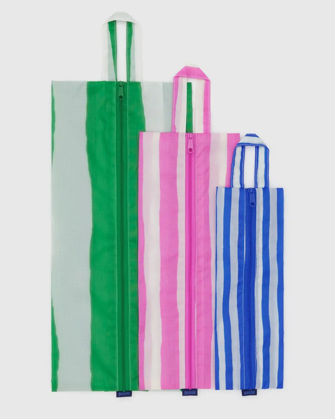Baggu 3D Zip Set- Painted Stripe
