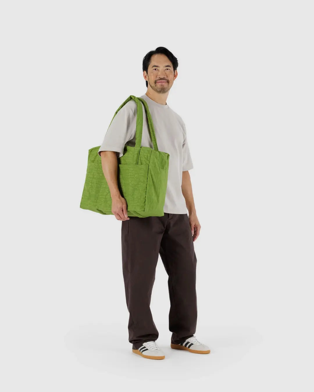 Baggu Cloud Carry-on- Green Juice