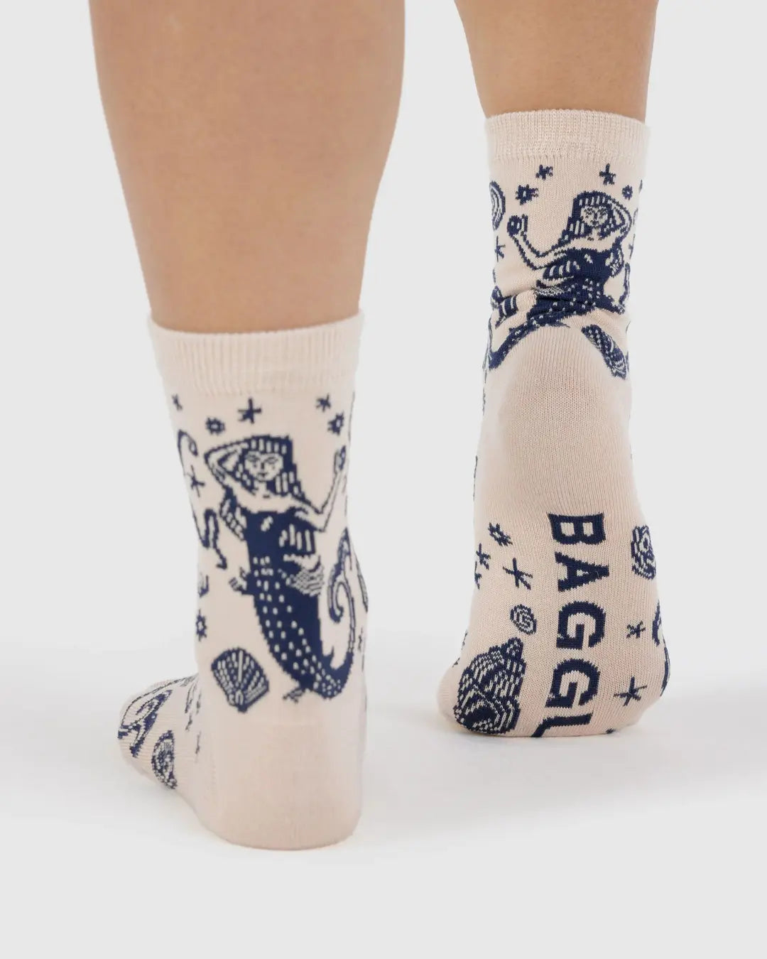 Baggu Crew Sock- Mermaid