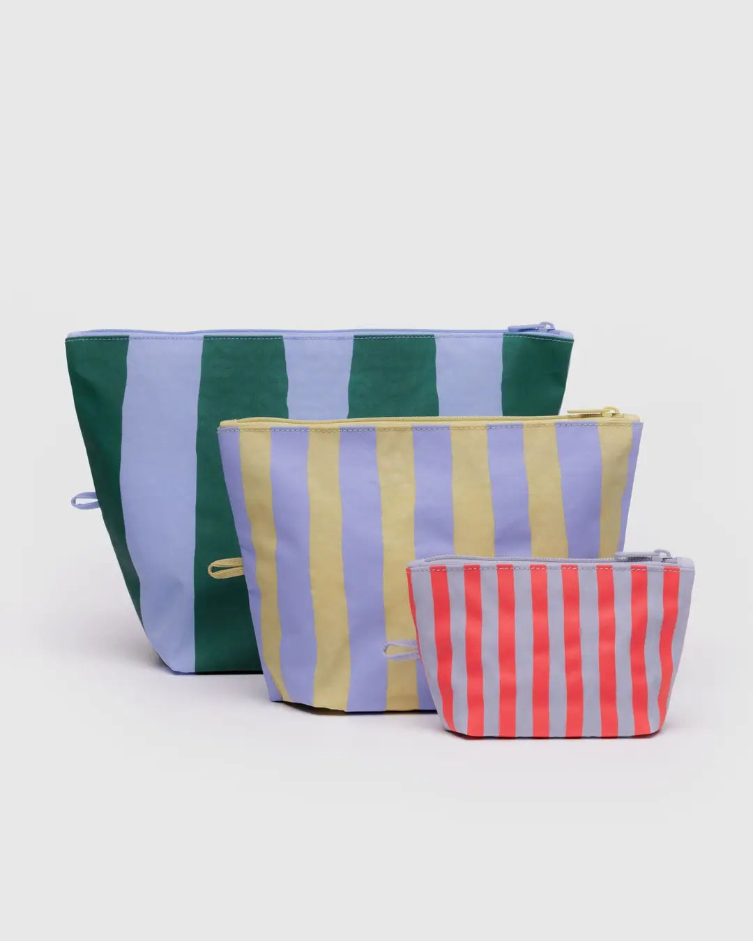 Baggu Go Pouch Set- Painted Stripe