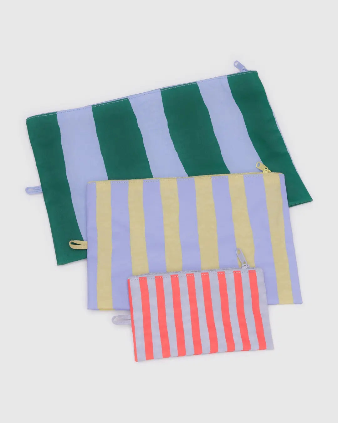 Baggu Go Pouch Set- Painted Stripe