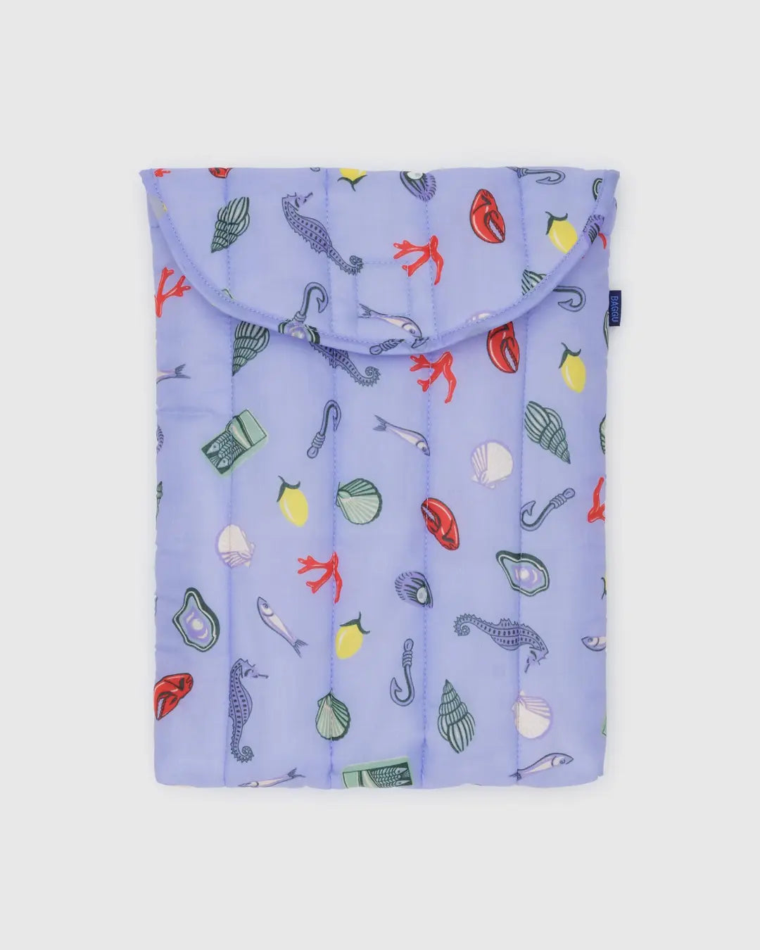 Baggu Puffy Laptop Sleeve 13"/14"- Sea Charms