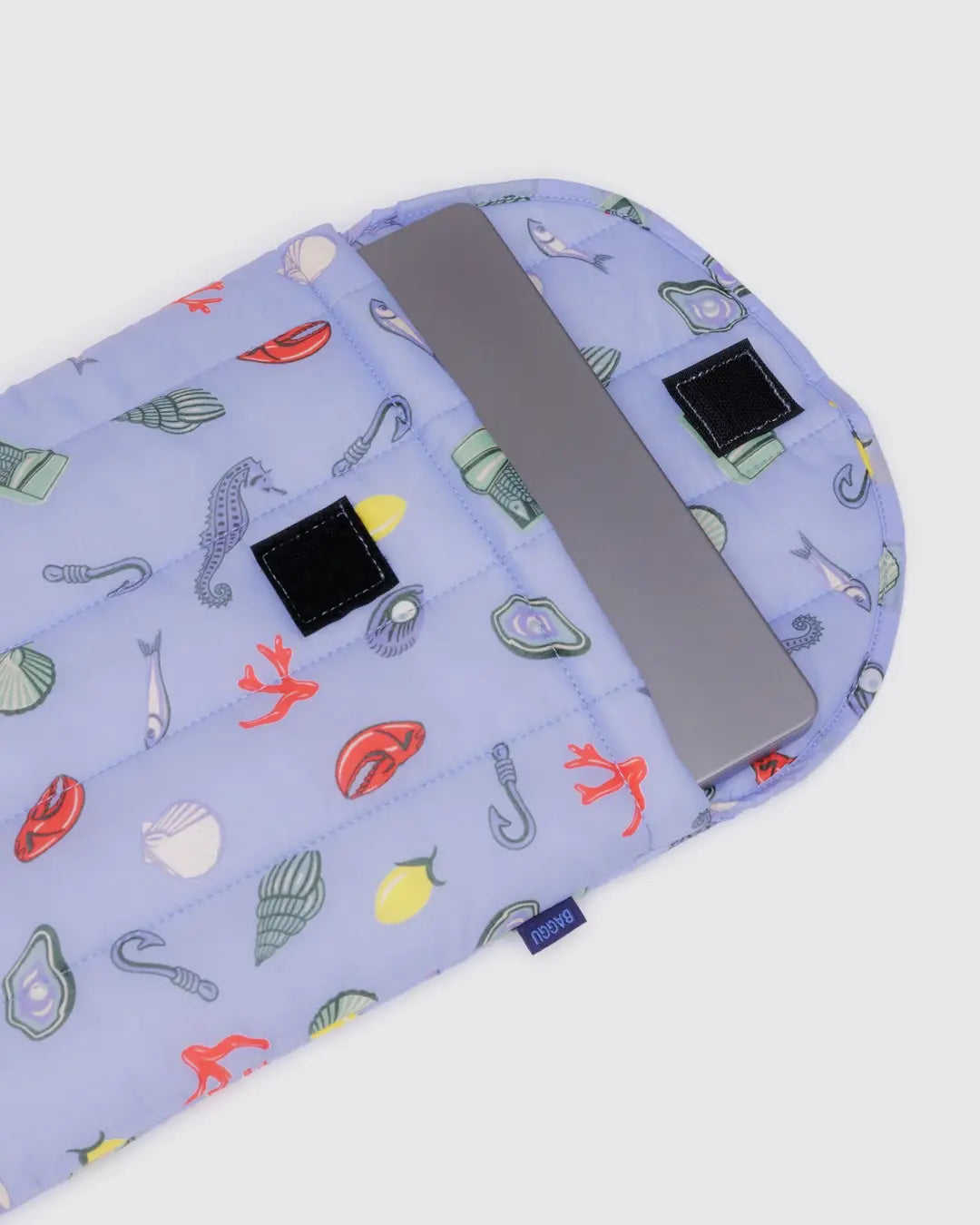 Baggu Puffy Laptop Sleeve 13"/14"- Sea Charms