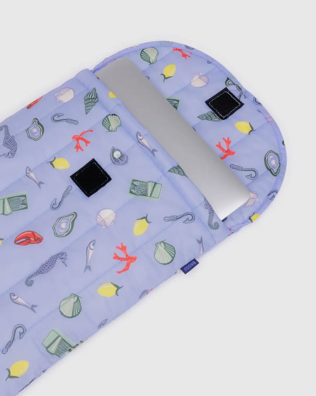 Baggu Puffy Laptop Sleeve 16"- Sea Charms