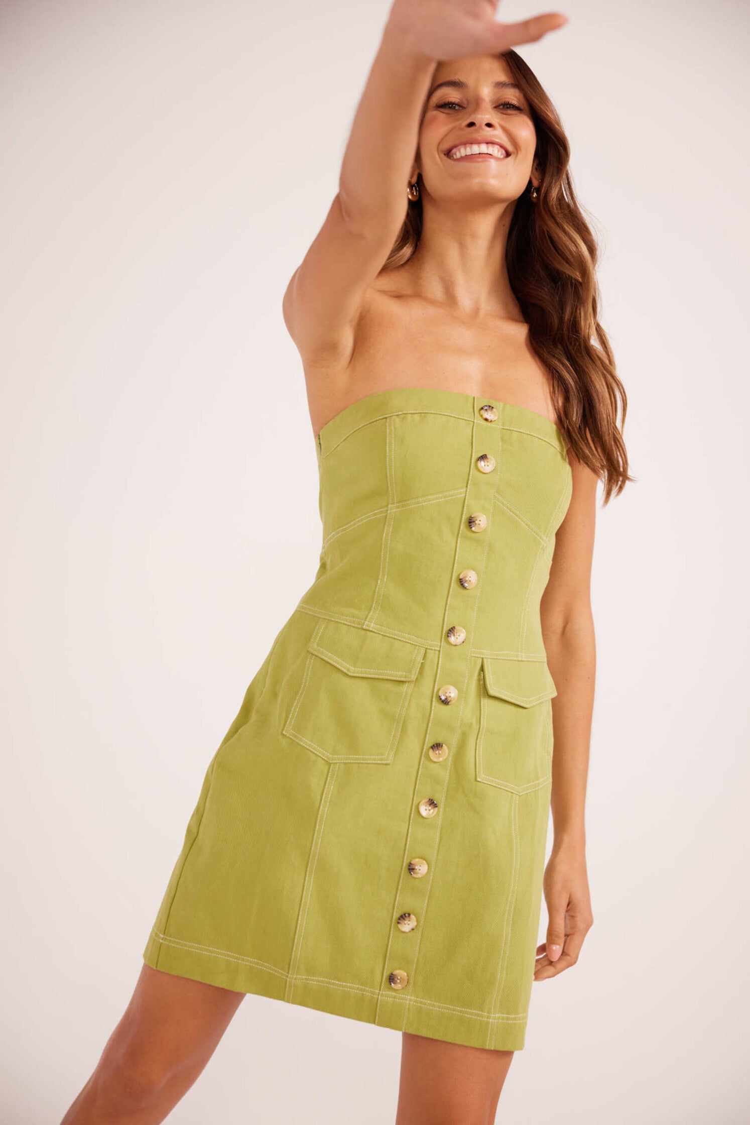 Liora Strapless Mini Dress | Collective Request 
