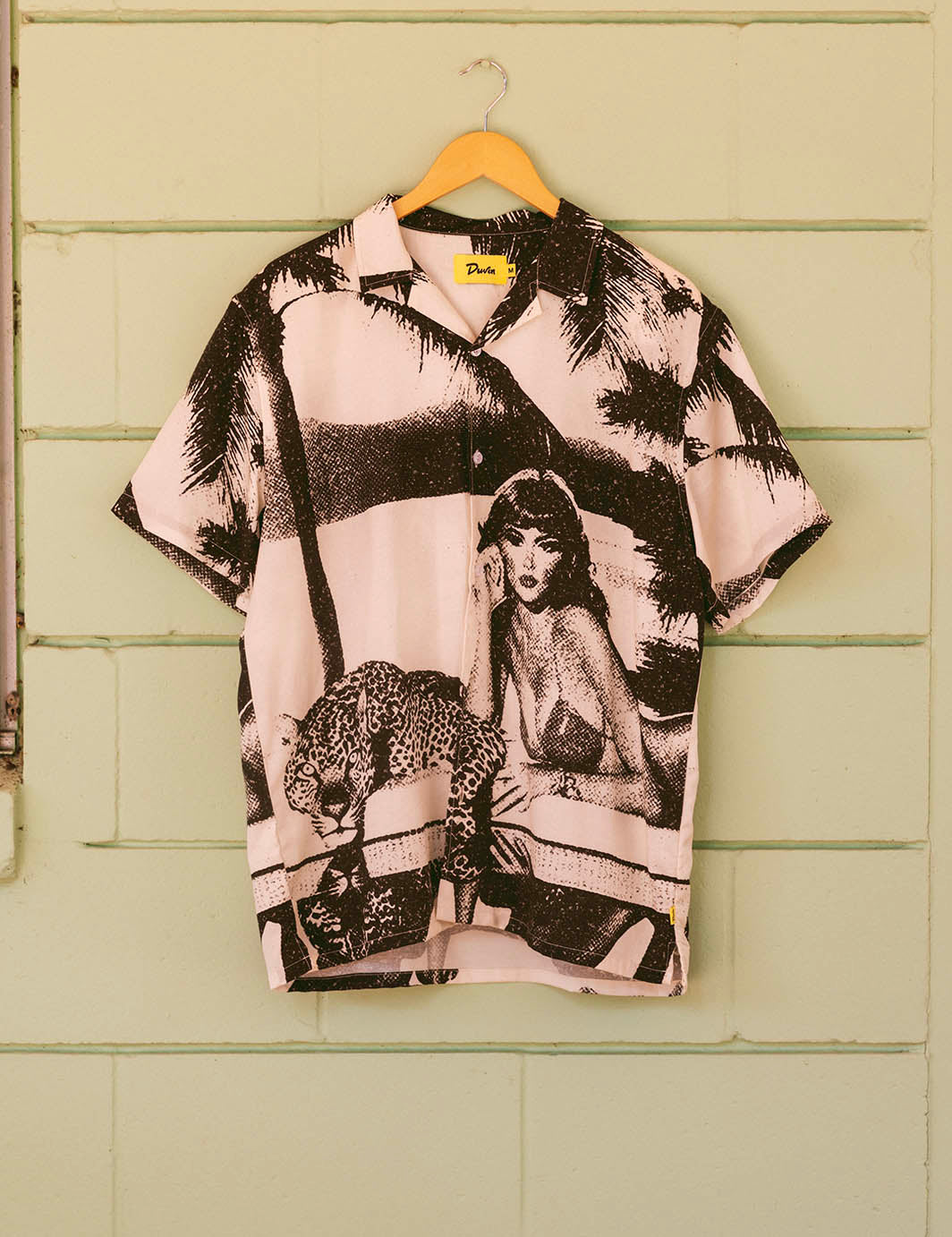 Duvin Pool Cat Button Up