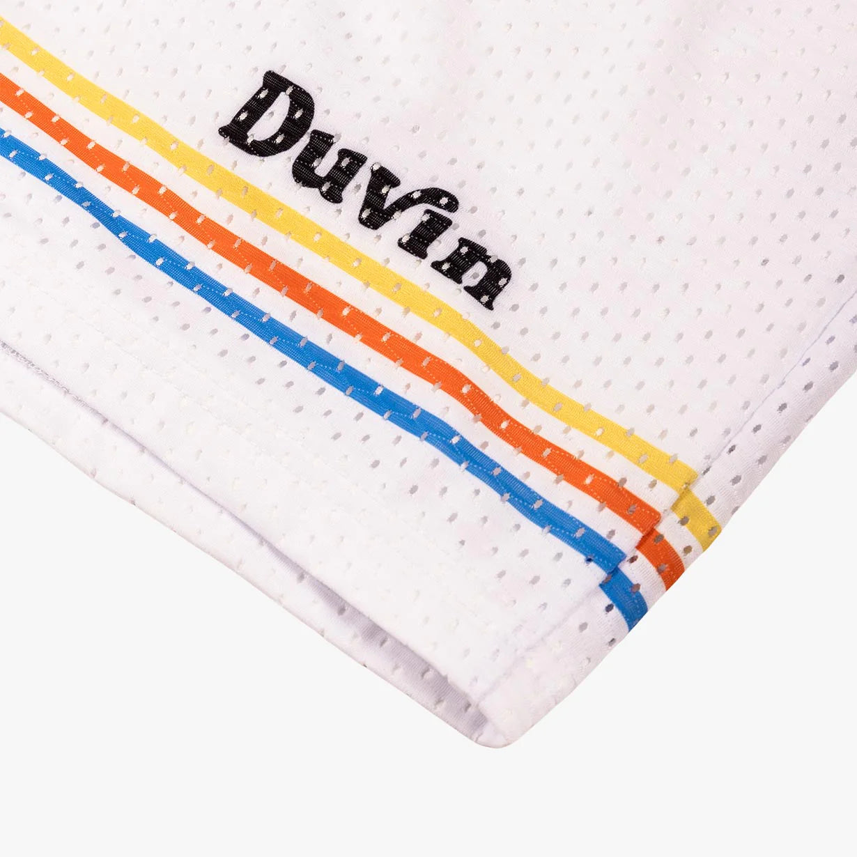 Duvin Racer Mesh Lounge Short White | Collective Request 