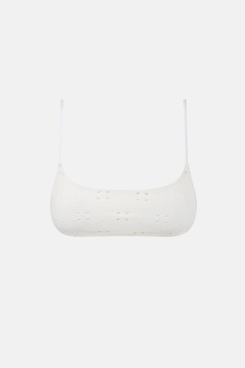 Rhythm Brighton Eyelet Crop Top | Collective Request 