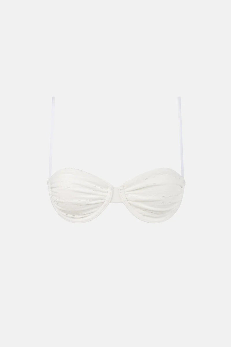 Rhythm Brighton Eyelet Pico Underwire Top