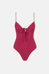 Rhythm Isla Rib Tie Front One Piece | Collective Request 