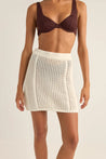 Rhythm Seashell Knit Mini Skirt | Collective Request 