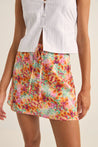 Rhythm Sierra Floral Bias Cut Mini Skirt | Collective Request 