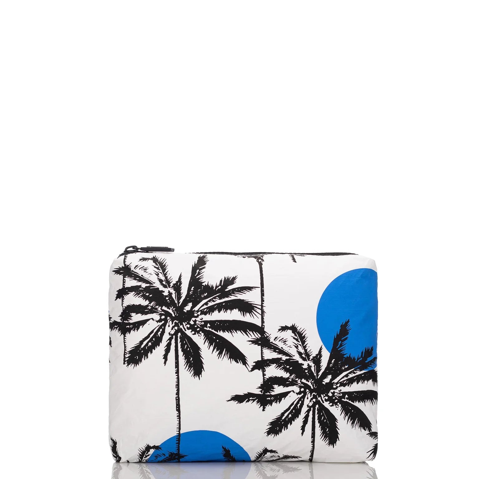 ALOHA SMALL POUCH CERULEAN SUN PALM | Collective Request 