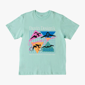 Duvin Summer Games Tee - Teal | Collective Request 