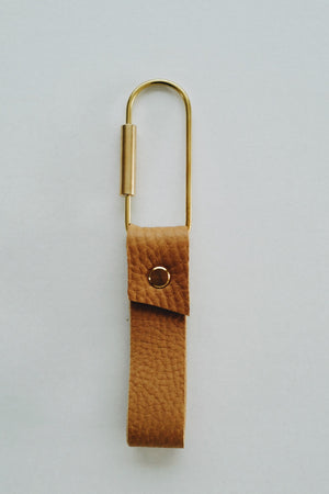 Light Brown Standard Keychain