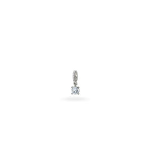 SOLITAIRE CLIP ON CHARM