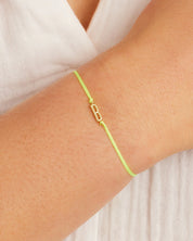 Alphabet Prism Bracelet-B