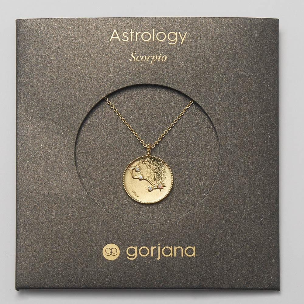 Astrology Coin Necklace (Scorpio)